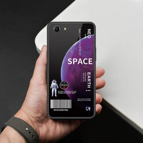 Oppo A83 Cover - Limitless Series - HQ Ultra Shine Premium Infinity Glass Soft Silicon Borders Case