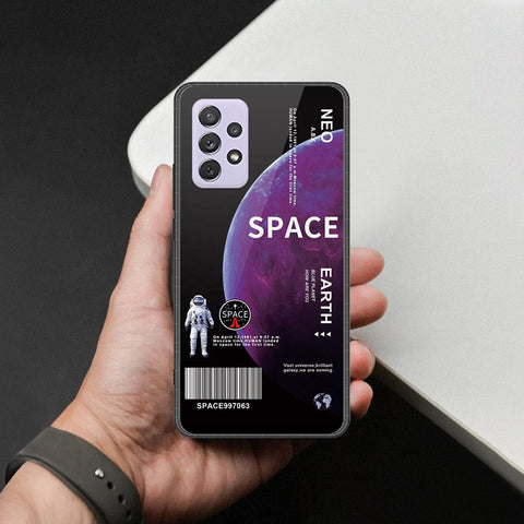 Samsung Galaxy A72 Cover - Limitless Series - HQ Ultra Shine Premium Infinity Glass Soft Silicon Borders Case