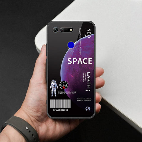 Huawei Honor View 20 Cover - Limitless Series - HQ Ultra Shine Premium Infinity Glass Soft Silicon Borders Case
