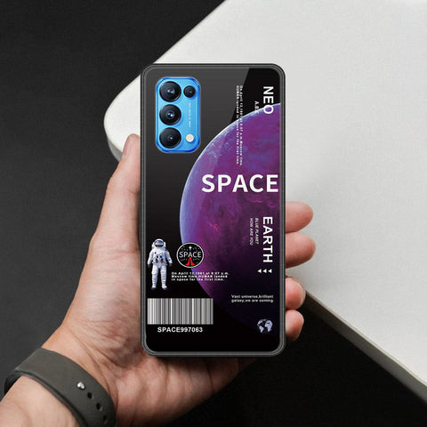Oppo Reno 5 Pro 5G Cover - Limitless Series - HQ Ultra Shine Premium Infinity Glass Soft Silicon Borders Case