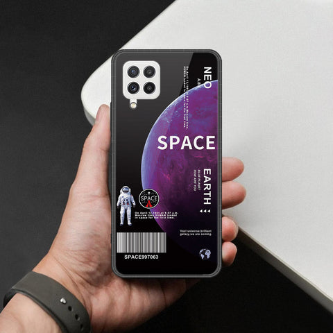 Samsung Galaxy M22 Cover - Limitless Series - HQ Ultra Shine Premium Infinity Glass Soft Silicon Borders Case