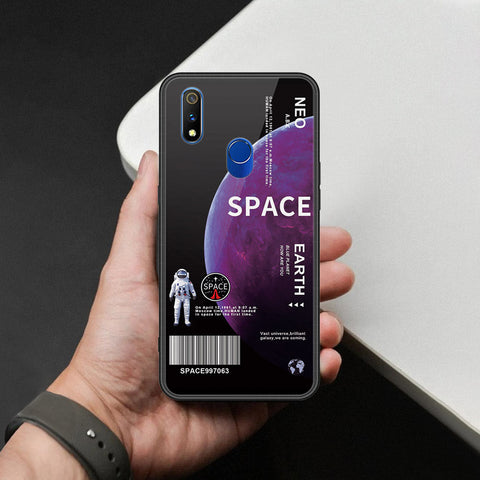 Realme 3 Pro Cover - Limitless Series - HQ Ultra Shine Premium Infinity Glass Soft Silicon Borders Case