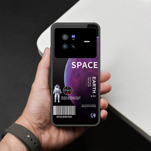 Vivo X80 Cover - Limitless Series - HQ Ultra Shine Premium Infinity Glass Soft Silicon Borders Case