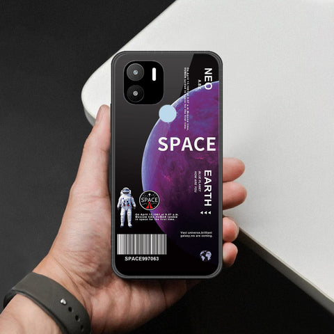 Xiaomi Redmi A2 Plus Cover - Limitless Series - HQ Ultra Shine Premium Infinity Glass Soft Silicon Borders Case