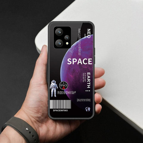 Realme 9 4G Cover - Limitless Series - HQ Ultra Shine Premium Infinity Glass Soft Silicon Borders Case