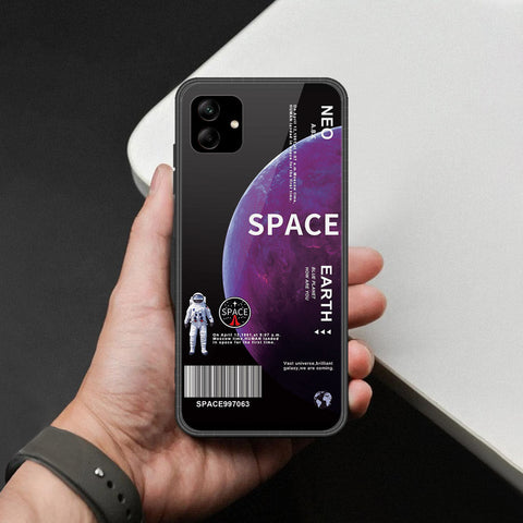 Samsung Galaxy A04e Cover - Limitless Series - HQ Ultra Shine Premium Infinity Glass Soft Silicon Borders Case