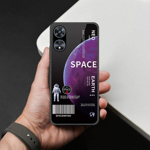 Oppo A78 4G Cover - Limitless Series - HQ Ultra Shine Premium Infinity Glass Soft Silicon Borders Case