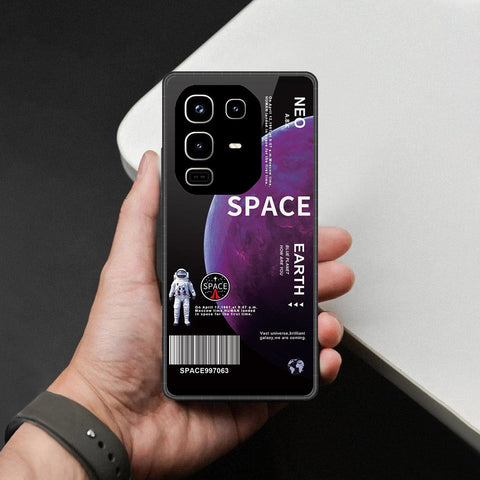 Infinix Note 50 Pro 4G Cover - Limitless Series - HQ Ultra Shine Premium Infinity Glass Soft Silicon Borders Case