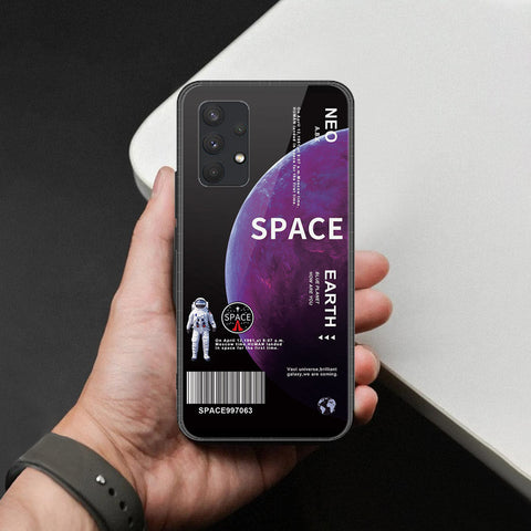 Samsung Galaxy A32 Cover - Limitless Series - HQ Ultra Shine Premium Infinity Glass Soft Silicon Borders Case