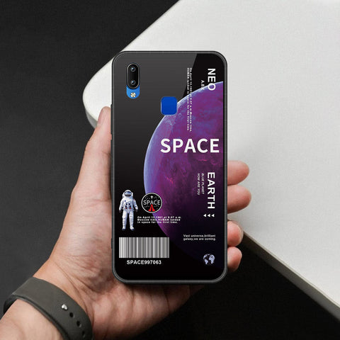 Vivo Y90 Cover - Limitless Series - HQ Ultra Shine Premium Infinity Glass Soft Silicon Borders Case