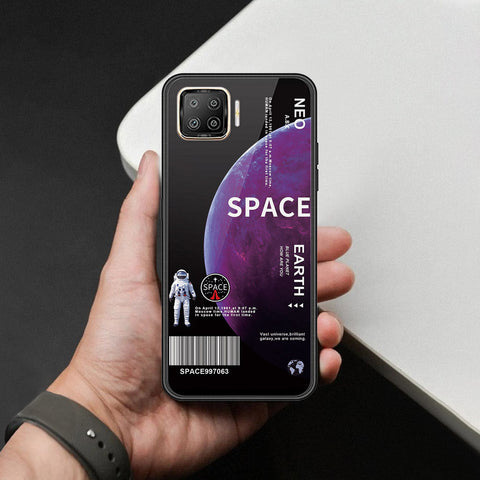 Oppo A73 Cover - Limitless Series - HQ Ultra Shine Premium Infinity Glass Soft Silicon Borders Case