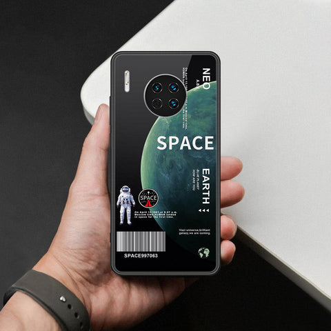 Huawei Mate 30 Cover - Limitless Series - HQ Ultra Shine Premium Infinity Glass Soft Silicon Borders Case