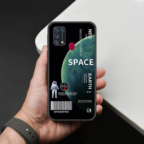 Samsung Galaxy F41 Cover - Limitless Series - HQ Ultra Shine Premium Infinity Glass Soft Silicon Borders Case