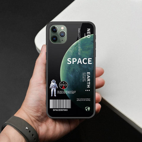 iPhone 11 Pro Max - Limitless Series - HQ Ultra Shine Premium Infinity Glass Soft Silicon Borders Case