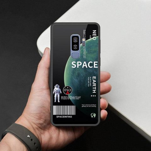 Samsung Galaxy S9 Plus Cover - Limitless Series - HQ Ultra Shine Premium Infinity Glass Soft Silicon Borders Case