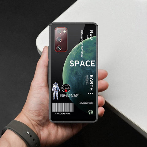 Samsung Galaxy S20 FE Cover - Limitless Series - HQ Ultra Shine Premium Infinity Glass Soft Silicon Borders Case
