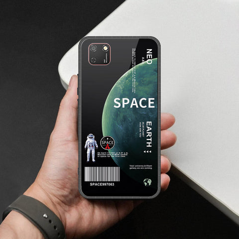 Huawei Y5p Cover - Limitless Series - HQ Ultra Shine Premium Infinity Glass Soft Silicon Borders Case