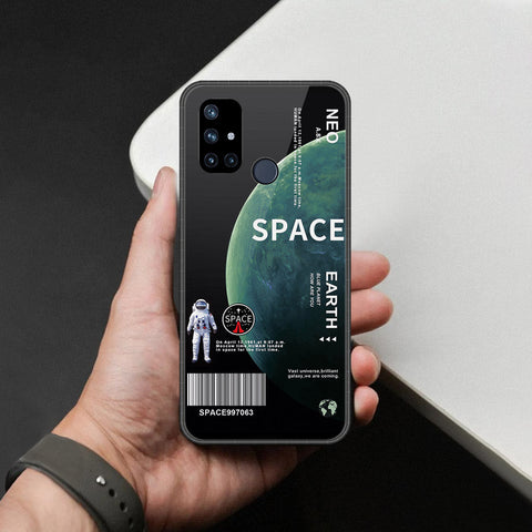 OnePlus Nord N10 Cover - Limitless Series - HQ Ultra Shine Premium Infinity Glass Soft Silicon Borders Case