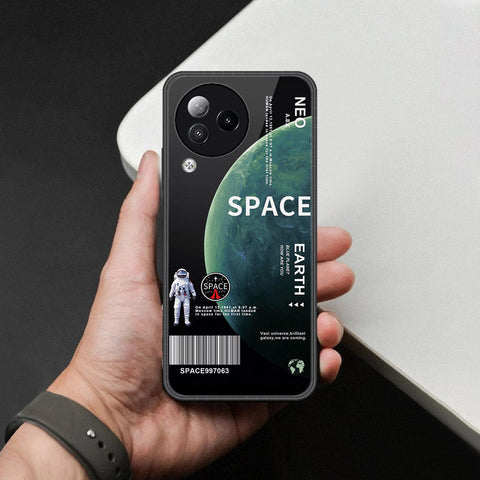 Xiaomi Civi 3 Cover - Limitless Series - HQ Ultra Shine Premium Infinity Glass Soft Silicon Borders Case