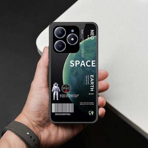Realme C63 Cover - Limitless Series - HQ Ultra Shine Premium Infinity Glass Soft Silicon Borders Case