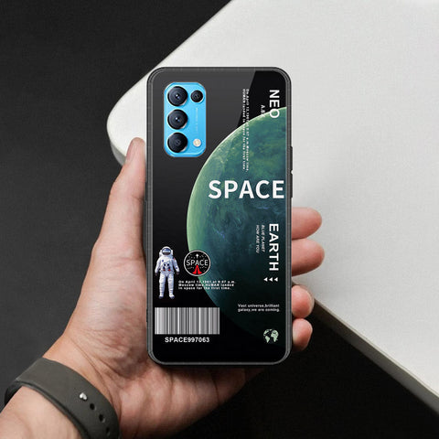 Oppo Reno 5 5G Cover - Limitless Series - HQ Ultra Shine Premium Infinity Glass Soft Silicon Borders Case