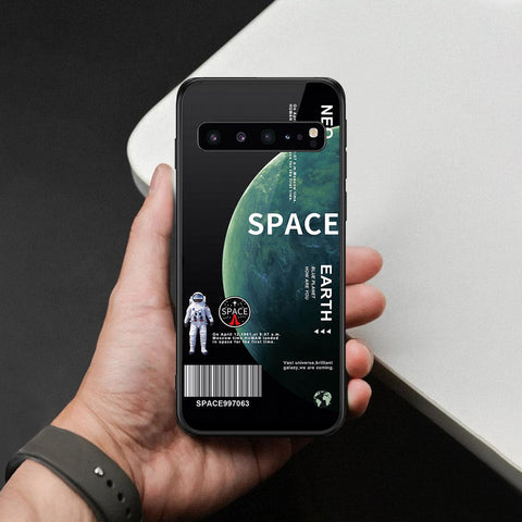 Samsung Galaxy S10 5G Cover - Limitless Series - HQ Ultra Shine Premium Infinity Glass Soft Silicon Borders Case