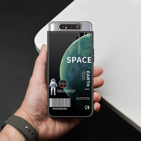 Samsung Galaxy A90 Cover - Limitless Series - HQ Ultra Shine Premium Infinity Glass Soft Silicon Borders Case