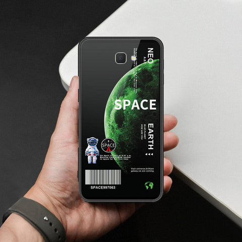 Samsung Galaxy J7 Prime Cover - Limitless Series - HQ Ultra Shine Premium Infinity Glass Soft Silicon Borders Case