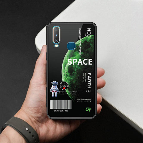 Vivo Y15 Cover - Limitless Series - HQ Ultra Shine Premium Infinity Glass Soft Silicon Borders Case