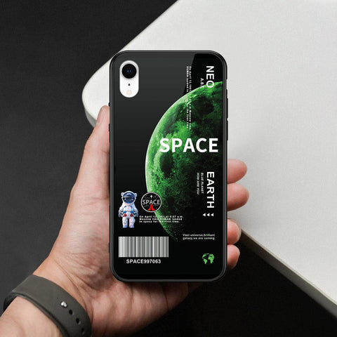 iPhone XR - Limitless Series - HQ Ultra Shine Premium Infinity Glass Soft Silicon Borders Case