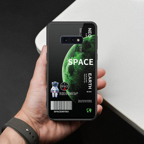 Samsung Galaxy S10e Cover - Limitless Series - HQ Ultra Shine Premium Infinity Glass Soft Silicon Borders Case
