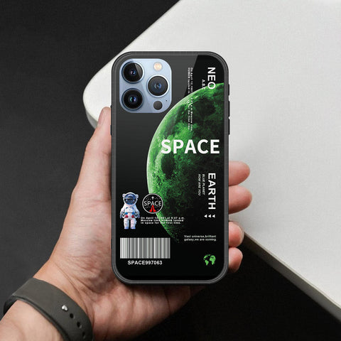 iPhone 13 Pro Max Cover - Limitless Series - HQ Ultra Shine Premium Infinity Glass Soft Silicon Borders Case