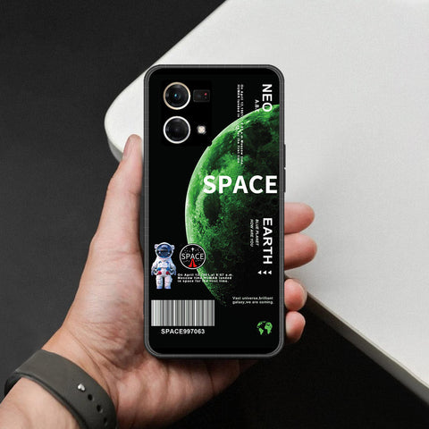 Oppo Reno 7 4G Cover - Limitless Series - HQ Ultra Shine Premium Infinity Glass Soft Silicon Borders Case