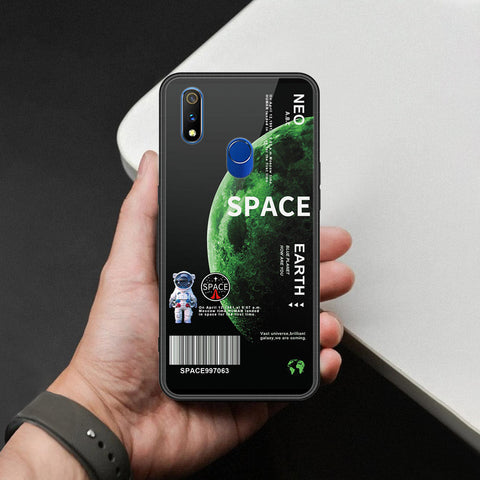 Realme 3 Pro Cover - Limitless Series - HQ Ultra Shine Premium Infinity Glass Soft Silicon Borders Case