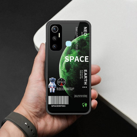 Infinix Hot 11 Cover - Limitless Series - HQ Ultra Shine Premium Infinity Glass Soft Silicon Borders Case
