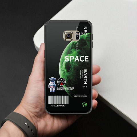 Samsung Galaxy S6 Cover - Limitless Series - HQ Ultra Shine Premium Infinity Glass Soft Silicon Borders Case