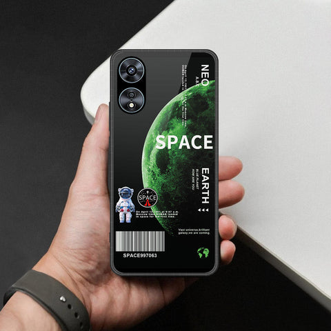 Oppo A78 4G Cover - Limitless Series - HQ Ultra Shine Premium Infinity Glass Soft Silicon Borders Case