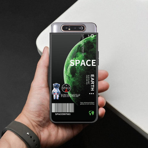 Samsung Galaxy A90 Cover - Limitless Series - HQ Ultra Shine Premium Infinity Glass Soft Silicon Borders Case