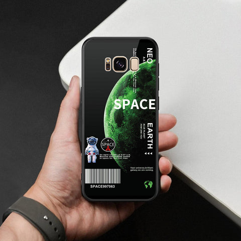 Samsung Galaxy S8 Plus Cover - Limitless Series - HQ Ultra Shine Premium Infinity Glass Soft Silicon Borders Case