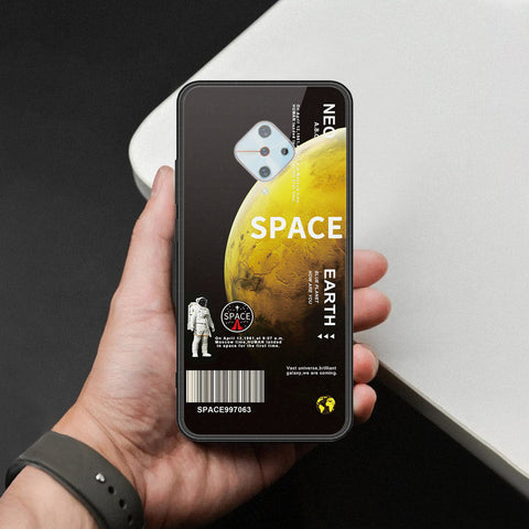 Vivo Y51 (2020 September) Cover - Limitless Series - HQ Ultra Shine Premium Infinity Glass Soft Silicon Borders Case