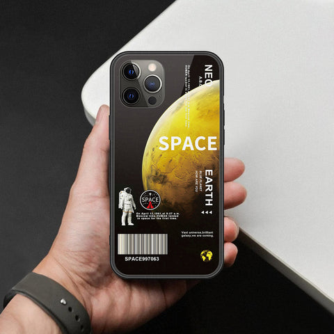 iPhone 12 Pro - Limitless Series - HQ Ultra Shine Premium Infinity Glass Soft Silicon Borders Case