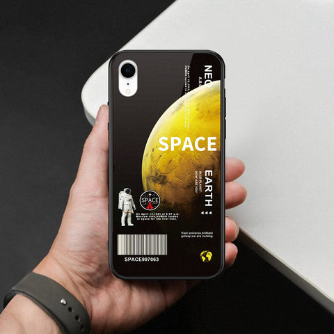 iPhone XR - Limitless Series - HQ Ultra Shine Premium Infinity Glass Soft Silicon Borders Case