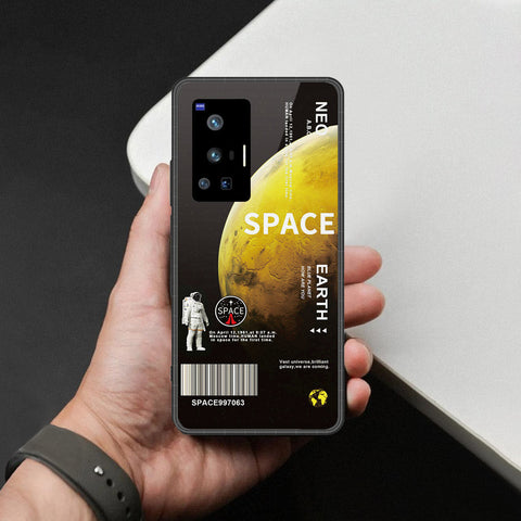 Vivo X70 Pro Cover - Limitless Series - HQ Ultra Shine Premium Infinity Glass Soft Silicon Borders Case