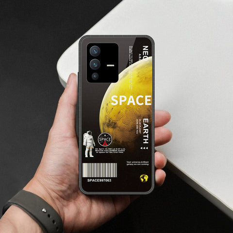 Vivo V23 5G Cover - Limitless Series - HQ Ultra Shine Premium Infinity Glass Soft Silicon Borders Case