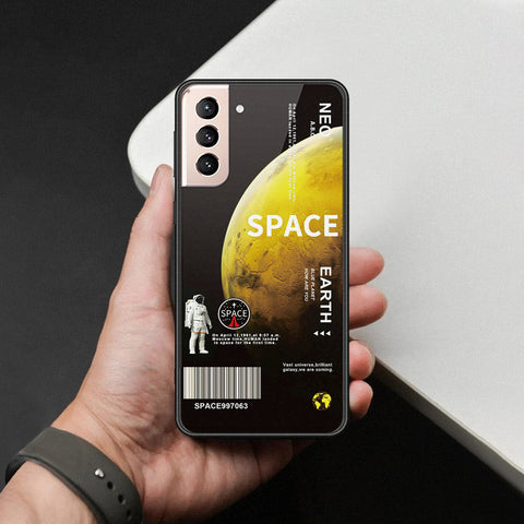 Samsung Galaxy S21 FE 5G Cover - Limitless Series - HQ Ultra Shine Premium Infinity Glass Soft Silicon Borders Case