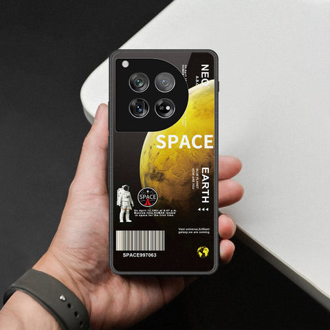 OnePlus 12 Cover - Limitless Series - HQ Ultra Shine Premium Infinity Glass Soft Silicon Borders Case