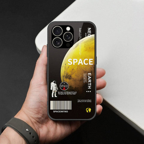 IPhone 15 Pro Cover - Limitless Series - HQ Ultra Shine Premium Infinity Glass Soft Silicon Borders Case