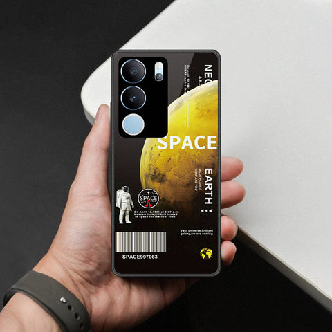 Vivo S17t Cover - Limitless Series - HQ Ultra Shine Premium Infinity Glass Soft Silicon Borders Case