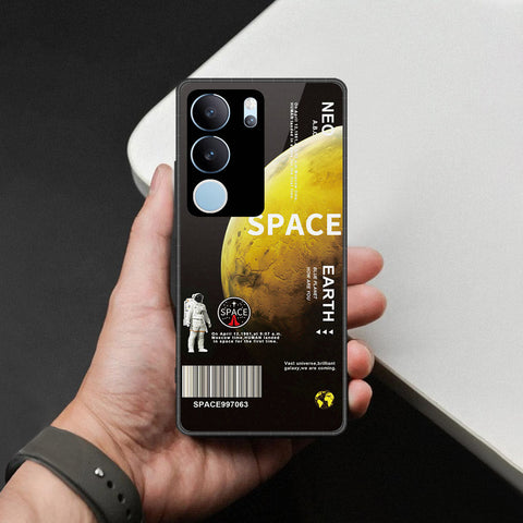 Vivo V29 Pro Cover - Limitless Series - HQ Ultra Shine Premium Infinity Glass Soft Silicon Borders Case