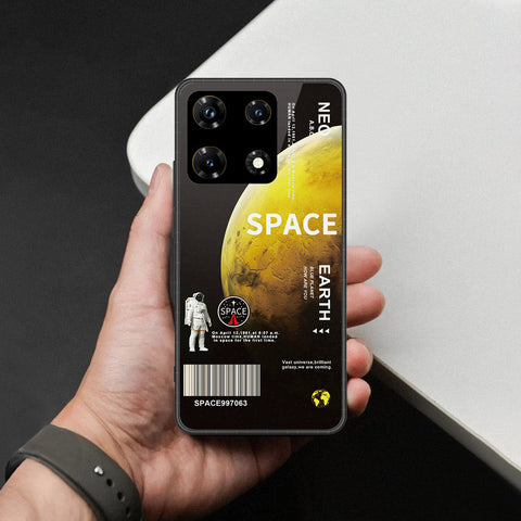 Infinix Note 30 VIP Cover - Limitless Series - HQ Ultra Shine Premium Infinity Glass Soft Silicon Borders Case